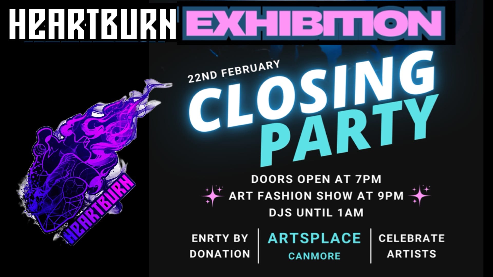 HeARTburn Exhibition Closing Party