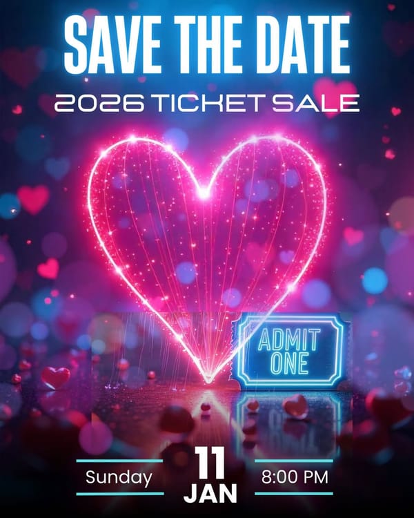 heARTburn 2026 Ticket Sale